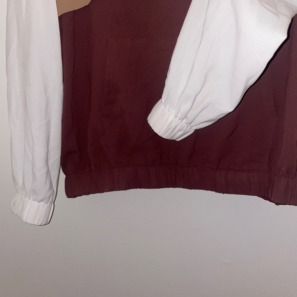 Women’s Colorblock Half-Zip Pullover with hood size small - Picture 8 of 10